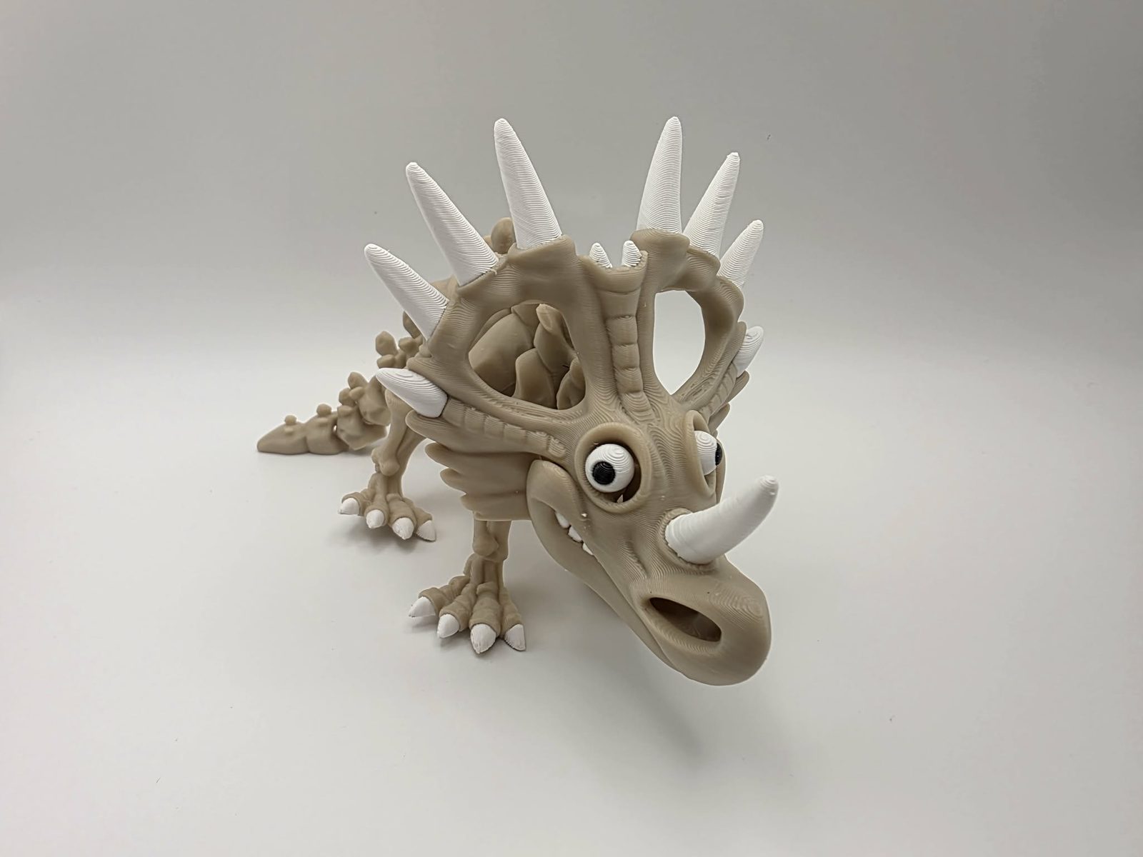Skeleton Styracosaurus - Standard - 7.5" Long x 3.75" Wide x 3.75" Tall 3D print product image