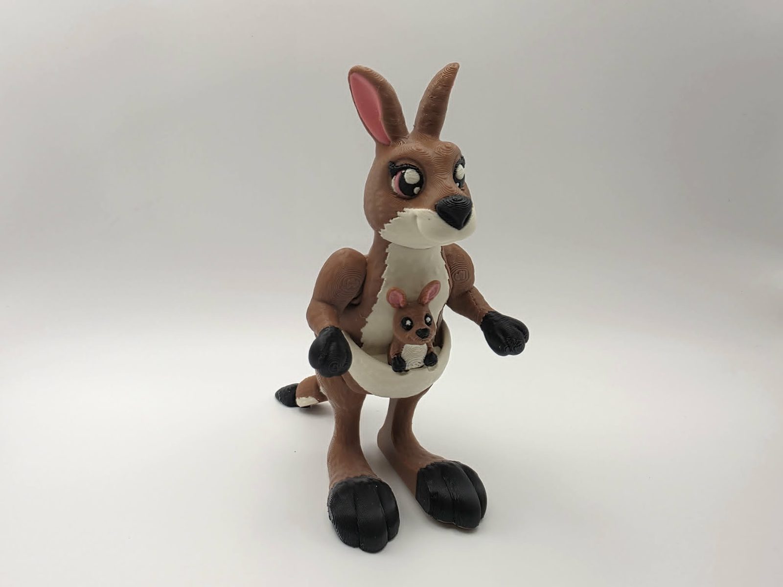 Kangaroo - Standard - 4.5" Long x 2.5" Wide x 4.75" Tall 3D print product image